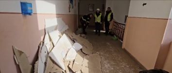 A polgármester szerint a huzat miatt omlott be a Szeben megyei iskola mennyezete