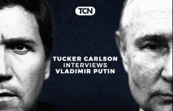 Csütörtökön késő este teszik nyilvánossá Tucker Carlson Putyin-interjúját