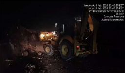 Földcsuszamlás volt Máramaros megyében