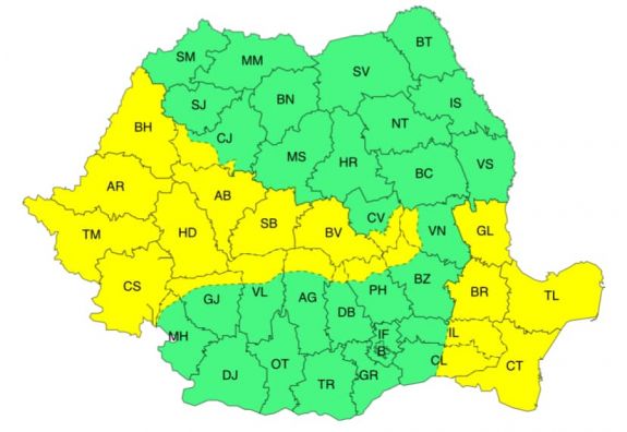 Erős szélre figyelmeztetnek a meteorológusok