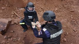 Világháborús gránátokat semmisítettek meg Tusnádon