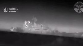 Orosz hadihajót süllyesztettek el ukrán drónok a Fekete-tengeren (VIDEÓ)