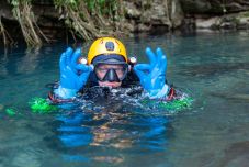 Rekordmélységbe merültek a kolozsvári Salvamont búvárai