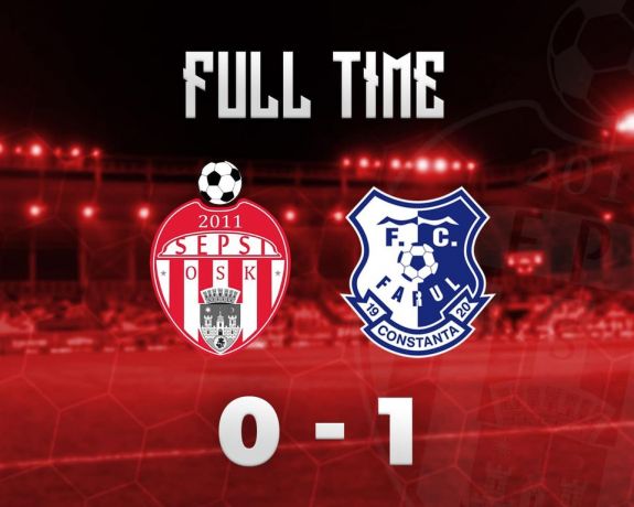 Superliga: Véleményes góllal kapott ki a Sepsi OSK a Farultól