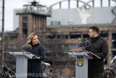 Vezető nyugati politikusok látogattak Kijevbe a háború kitörésének második évfordulóján