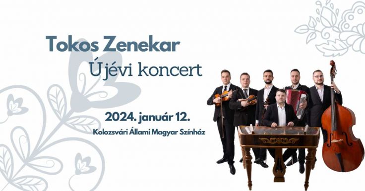 Újévi koncertet ad Kolozsváron a Tokos zenekar