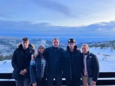 A Madarasi Hargitára kirándult Novák Katalin és családja