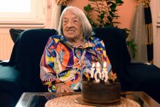 A 103. születésnapját ünneplő Keleti Ágnest köszöntötték