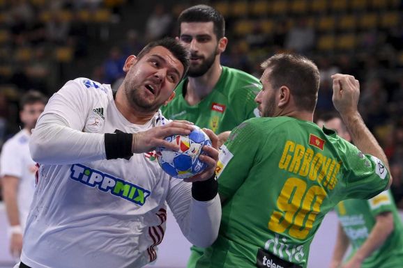 Férfi kézilabda Eb: Győzelemmel mutatkozott be a magyar csapat Montenegró ellen