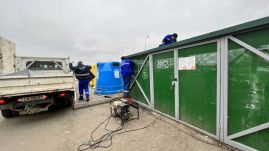 Kukázók rongálják a sepsiszentgyörgyi hulladéktárolókat