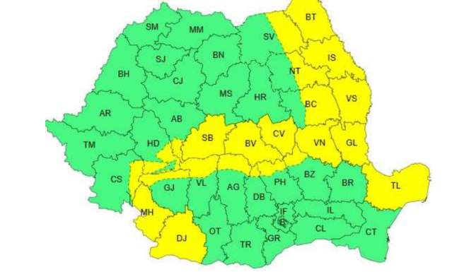 Erős szél és hóviharok várhatók az ország nagy részén