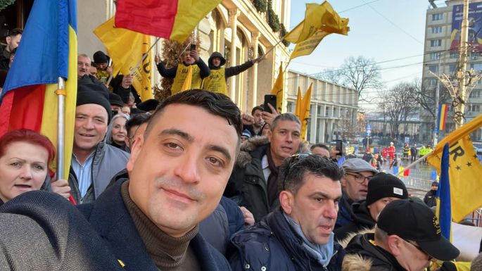 Harmincezer lejre bírságolták a pénteki AUR-tüntetés több résztvevőjét