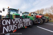 Franciaország: kirámoltak egy román kamiont, tíz tonna húst semmisítettek meg a tüntető gazdák (VIDEÓ)