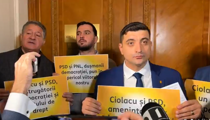 Újabb botrány a parlamentben: a választások esetleges összevonása miatt cirkuszol az AUR