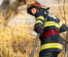 Több hektáros területen pusztított tarlótűz Hargita megyében