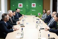 Semjén Zsolttal, az EPP-tag KDNP elnökével tárgyalt Kelemen Hunor Bukarestben 