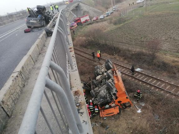 Szörnyű baleset történt Szeben megyében, hárman meghaltak
