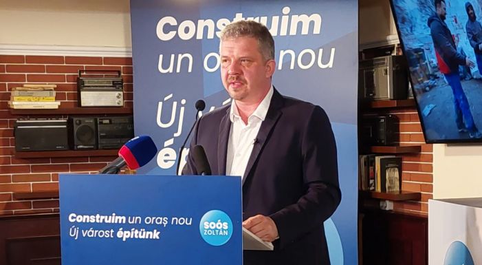 Újabb mandátumért indul Soós Zoltán marosvásárhelyi polgármester