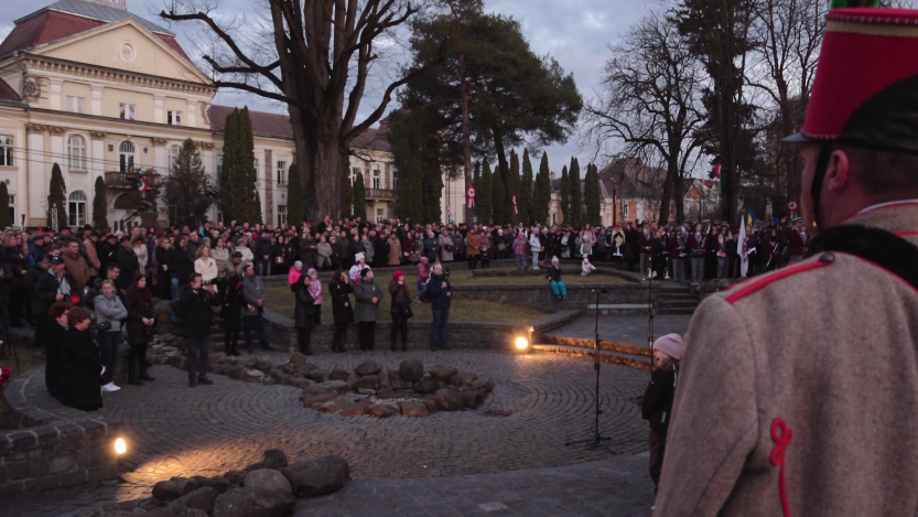 Csodás pillanatok a Mikó-vár előtti téren Csíkszeredában