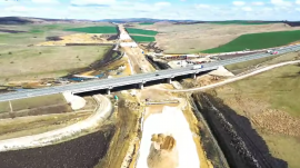 A munka 14 százalékát végezték el eddig a tordatúri autópálya-bekötőnél