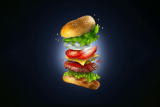 Elszaladt hamburgerért, három év börtönt kapott