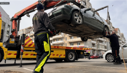 Sepsiszentgyörgyön ismét elszállították az elhagyott autókat