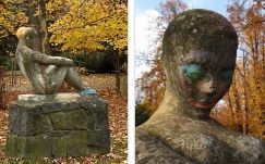 Megrongálták Székelyudvarhely egyik legjellegzetesebb köztéri szobrát