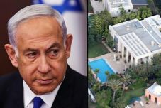 Két villanóbomba csapódott be Benjamin Netanjahu házának kertjébe