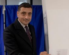 George Simion már szavazott az elnökválasztáson 