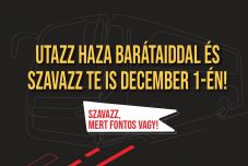 Ingyenes hazautat biztosít két diákszervezet, hogy a fiatalok otthon szavazhassanak december 1-jén