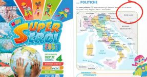 Kifelejtették Magyarországot egy földrajzkönyvből – a helyét a térképen Románia vette át