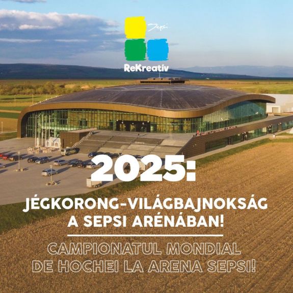 Előkészítik a szentgyörgyi hoki-világbajnokságot: jégcsarnok lesz a Sepsi Aréna