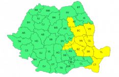 Sárga kód: heves esőzések várhatók, csak rövid időre tér vissza a jó idő