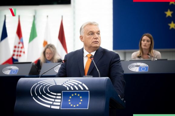 Orbán Viktor a strasbourgi csörtéről: „Amikor tízen jönnek az emberre, az a rock and roll
