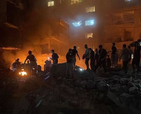 Bejrút belvárosát bombázta az izraeli hadsereg