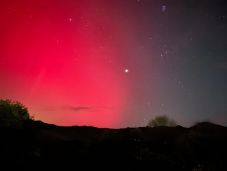 Országszerte megcsodálható volt a sarki fény