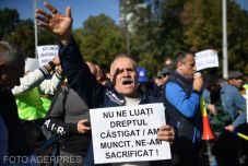 Nem akartak államtitkárokkal tárgyalni a tüntető bányászok