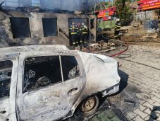 Tűz ütött ki a Maros megyei Kisnyulas településen 