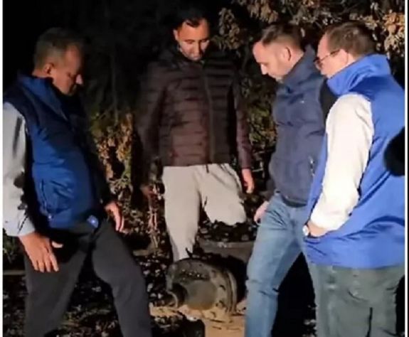 Négy politikus öngyújtóval próbálta ki a gázvezetéket (VIDEÓ)