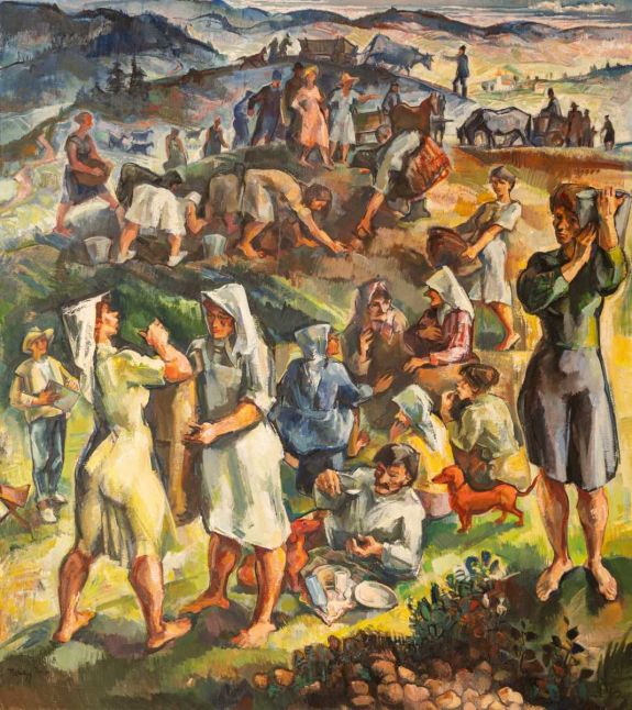 Nagy Imre festmény a hónap tárgya a Csíki Székely Múzeumban