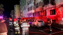 Maffia típusú támadás Erdélyben: Molotov-koktéllal gyújtottak fel egy autót