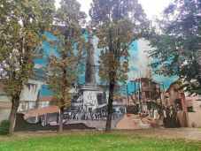 120 éves Tűzoltótorony – óriás falfestménnyel emlékeznek az évfordulóra Szatmárnémetiben