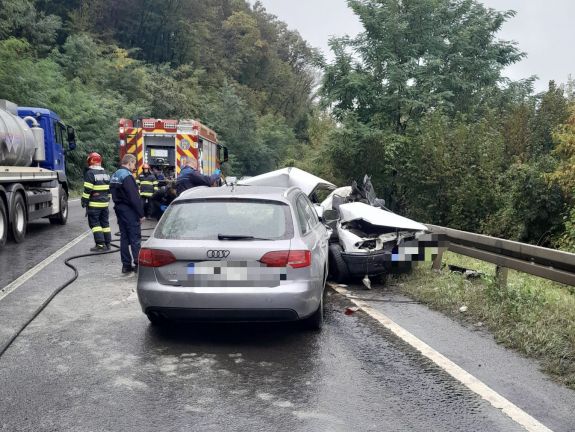 Halálos baleset Segesvár Dános felőli kijáratánál