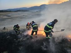 Tűz ütött ki Marosvásárhely közelében