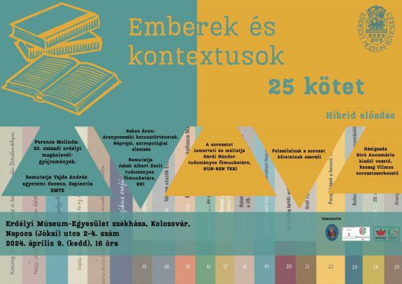 Emberek és kontextusok – sorozatbemutató Kolozsváron
