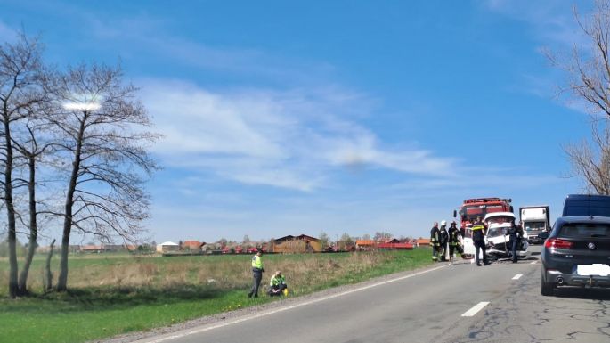 Baleset Szentegyházánál: egy személyt életveszélyes sérülésekkel szállítottak kórházba