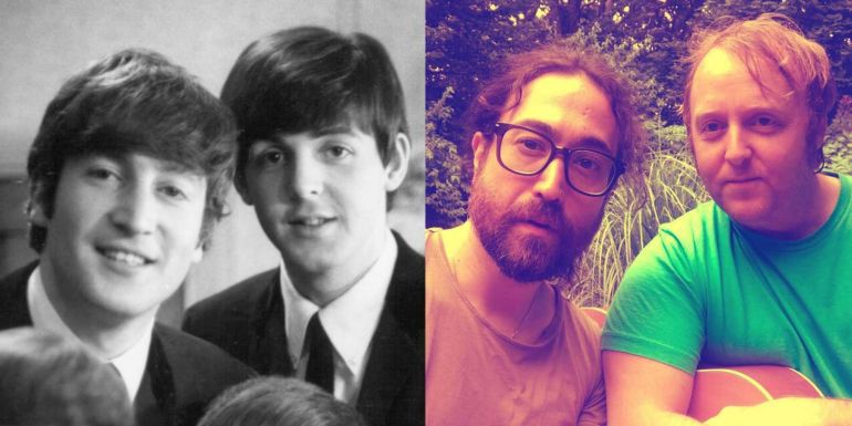 Közös dallal jelentkeztek Paul McCartney és John Lennon fiai