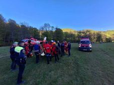 Mentőhelikopterrel vitték kórházba a Vargyas-szorosban megsérült sziklamászót