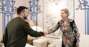 A háború kezdete óta először látogatott a brit királyi család egyik tagja Ukrajnába