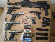 Európa-szerte mintegy 1400 illegálisan birtokolt fegyvert foglalt le a rendőrség egy nemzetközi akció során